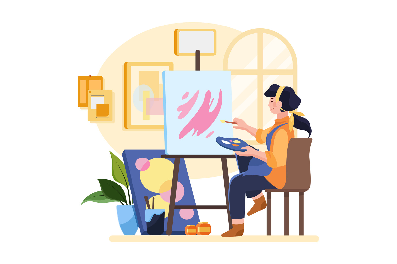 M591_Artistic Job Illustration Pack M591_Artistic Job Illustration Pack