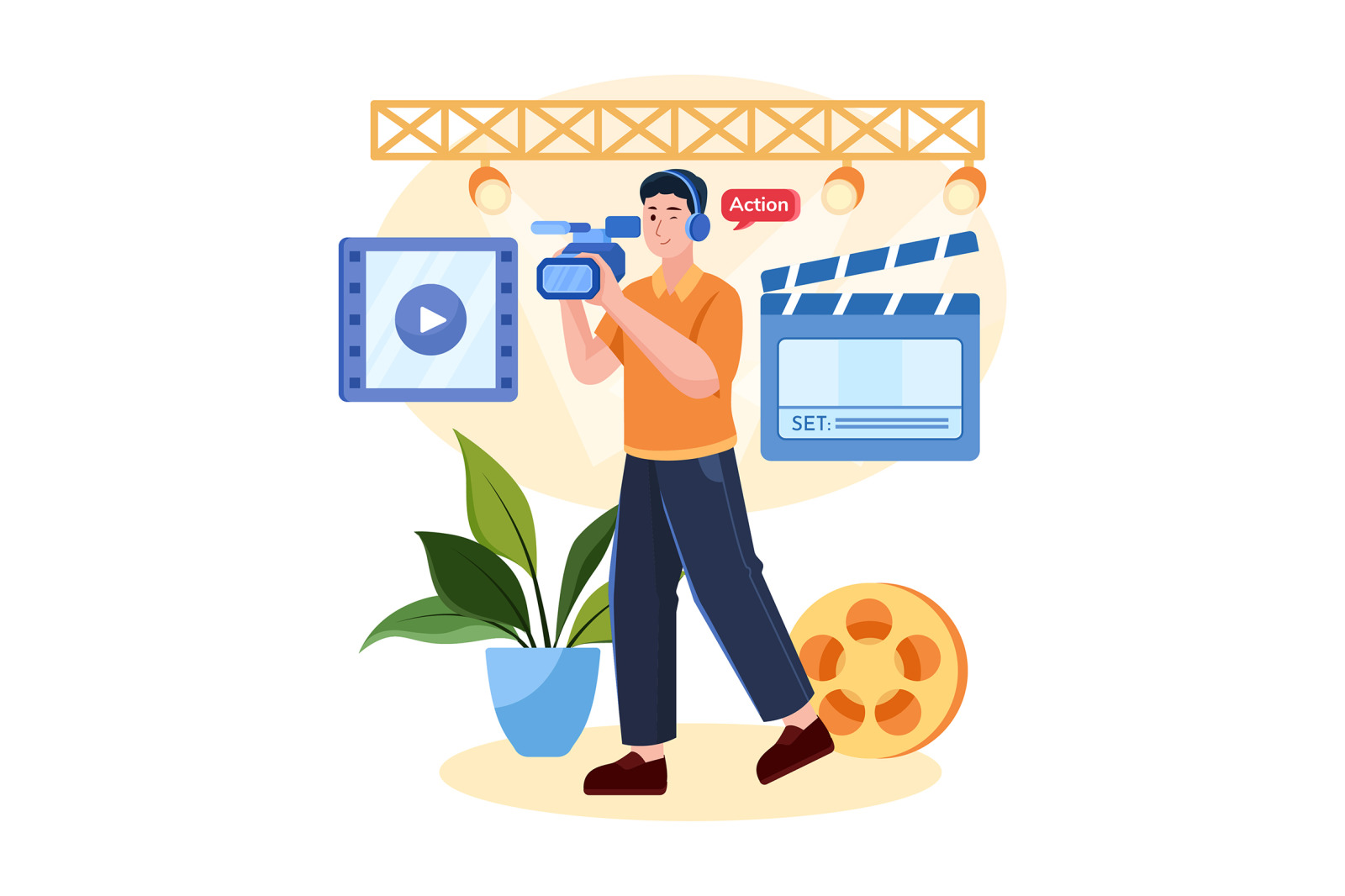 M591_Artistic Job Illustration Pack M591_Artistic Job Illustration Pack
