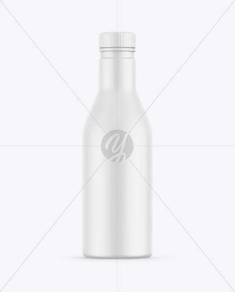 Matte Yogurt Bottle Mockup