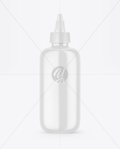 Glossy Bottle Mockup