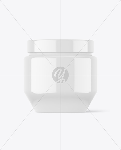 Glossy Jar Mockup Glossy Jar Mockup