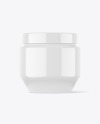 Glossy Jar Mockup Glossy Jar Mockup