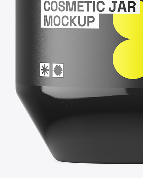 Glossy Jar Mockup Glossy Jar Mockup
