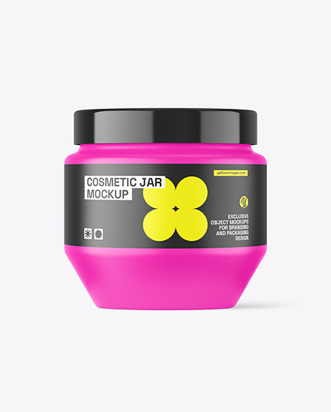 Matte Jar Mockup - Jar mockup