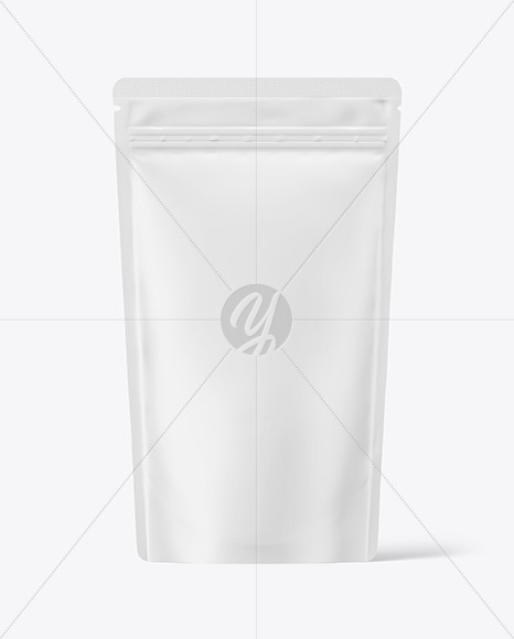 Matte Stand-up Pouch Mockup