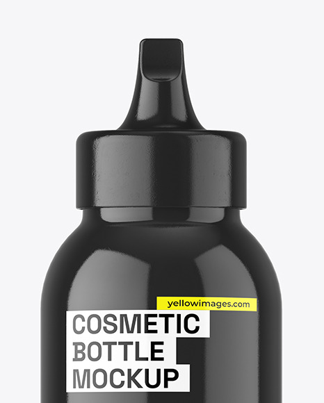 Glossy Cosmetic Bottle Mockup Glossy Cosmetic Bottle Mockup