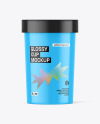 Glossy Soup Cup Mockup