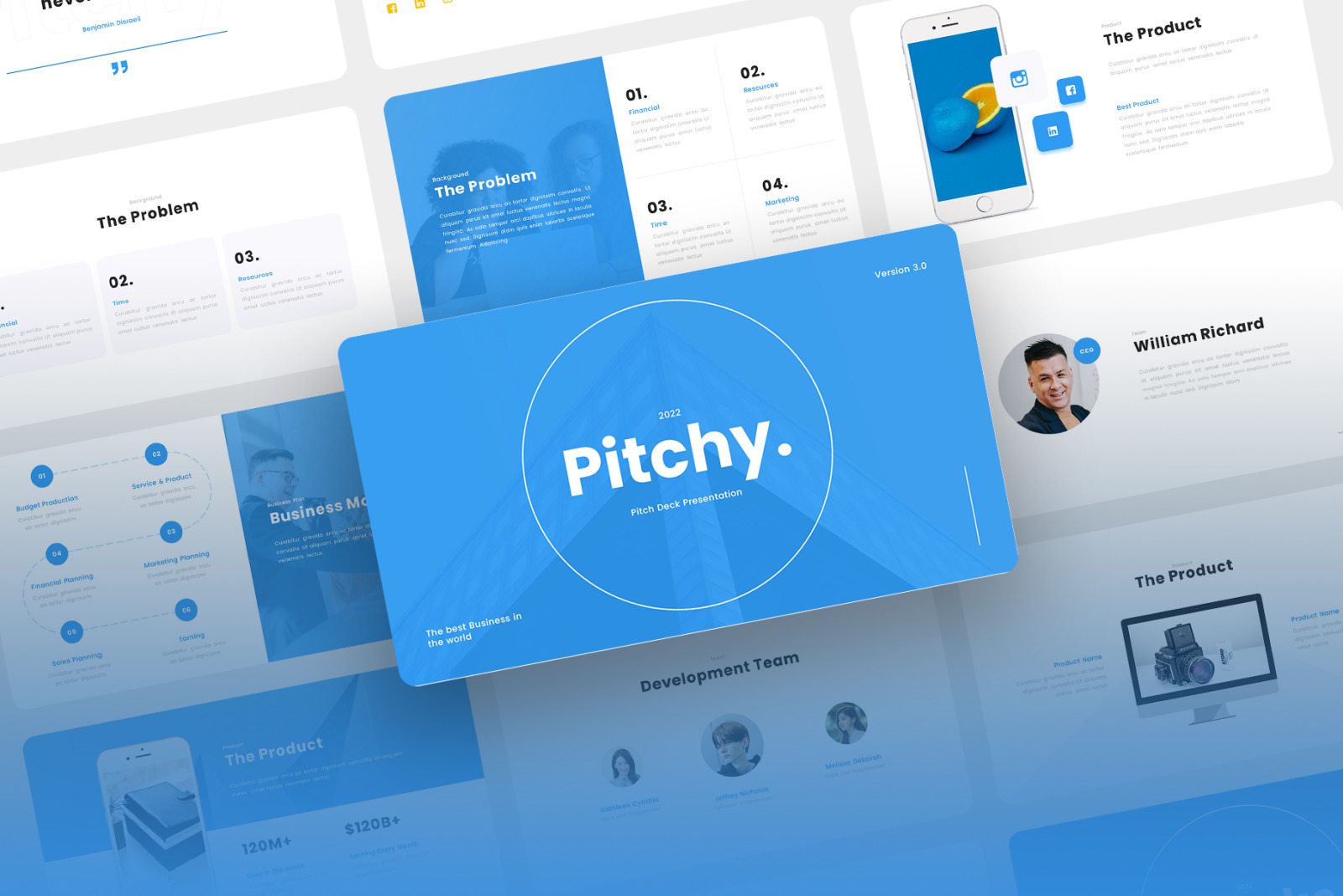 Pitchy - Multipurpose Pitch Deck Keynote Template