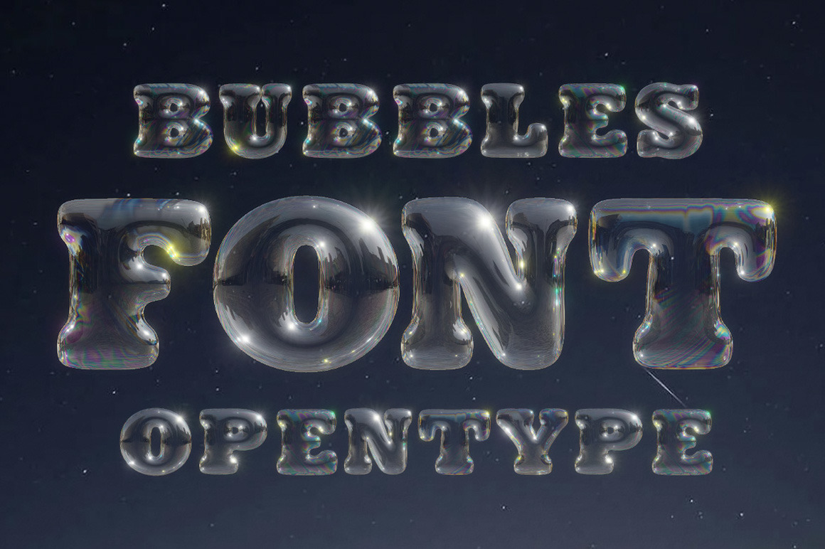 Bubbles Font Bubbles Font