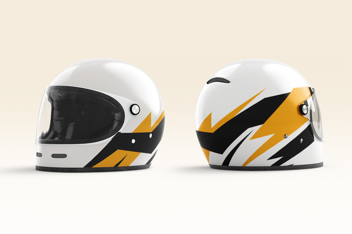 Helmet Mockups Set Helmet Mockups Set