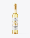 Clear Glass White Wine Bottle Mockup