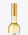 Clear Glass White Wine Bottle Mockup