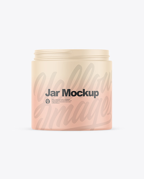 Matte Jar Mockup - Face+Mask+Front+Psd+Mockup+Mockup+Psd+Mask