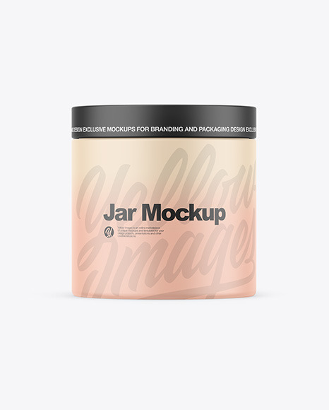 Matte Jar Mockup