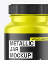 Metallic Jar Mockup