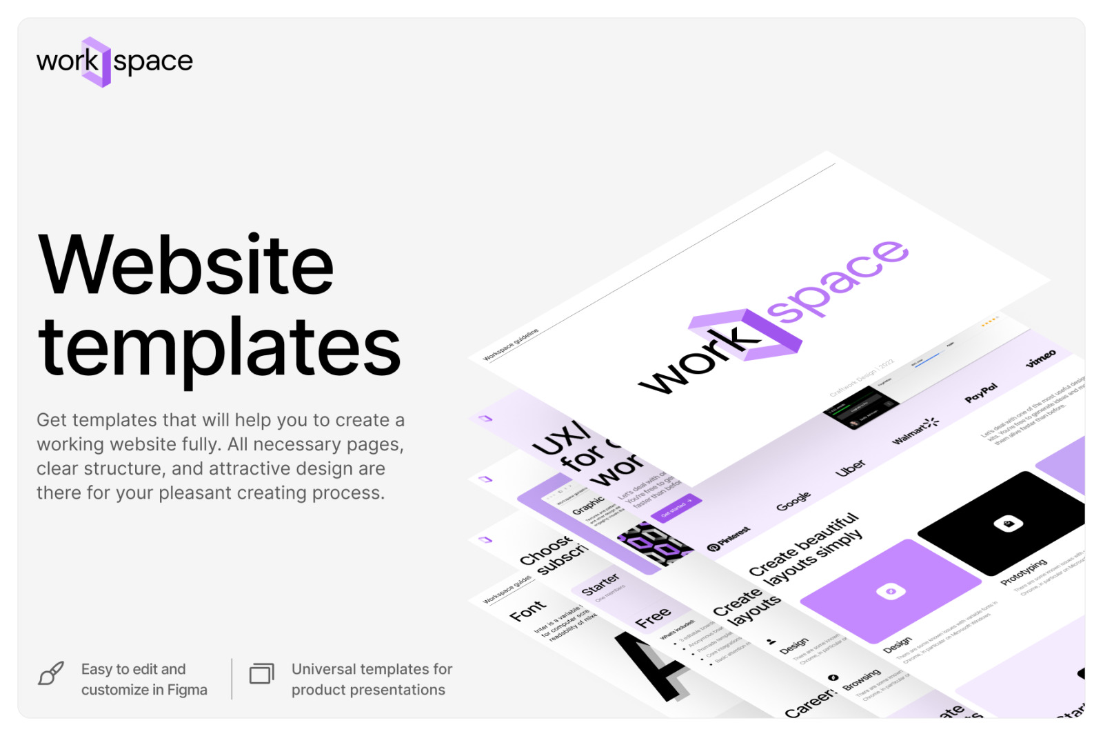 Workspace UI Kit Workspace UI Kit