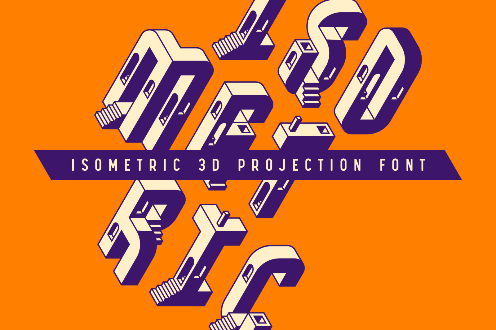 Projecty - Color Vector Font Projecty - Color Vector Font
