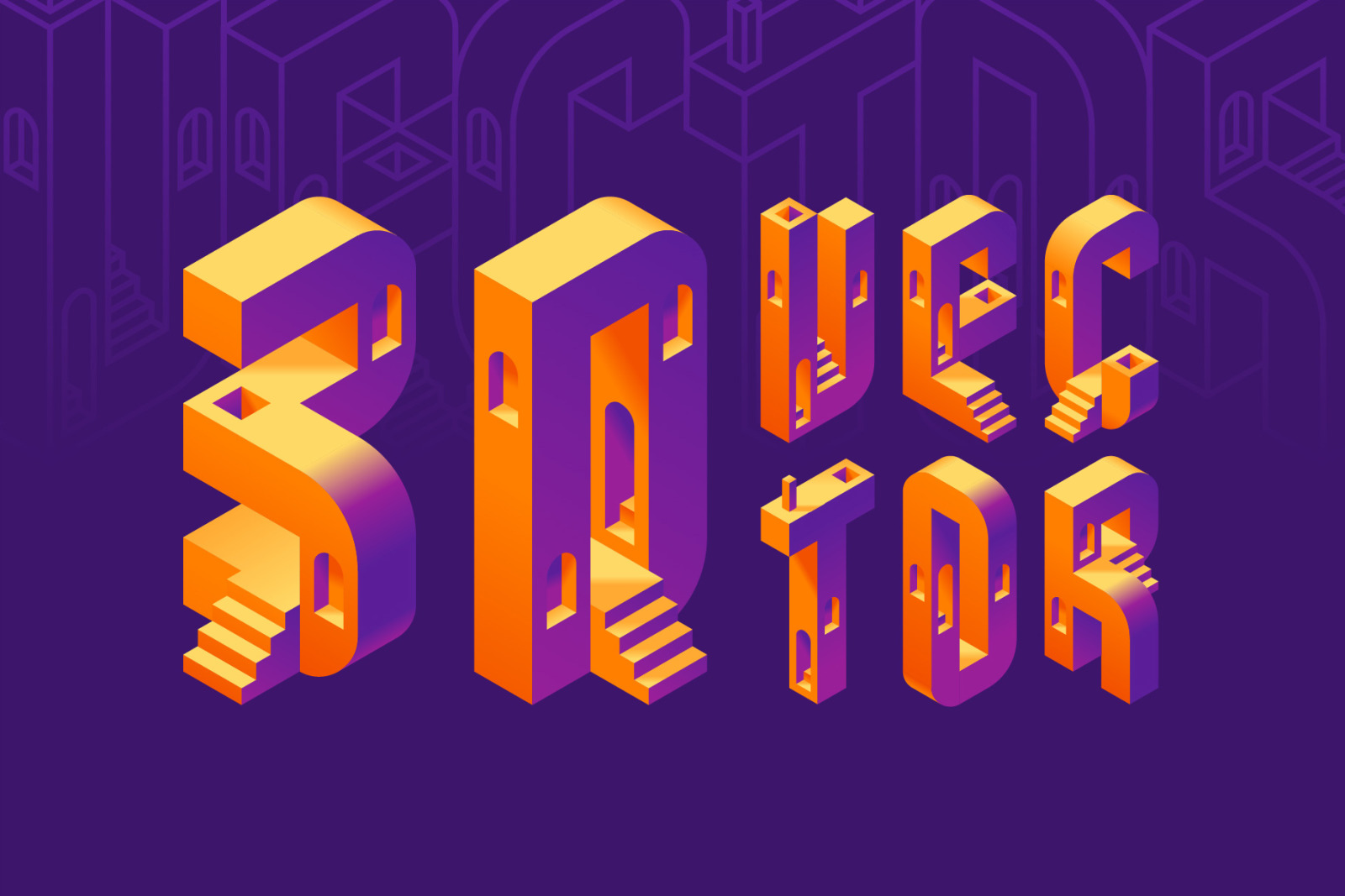 Projecty - Color Vector Font Projecty - Color Vector Font