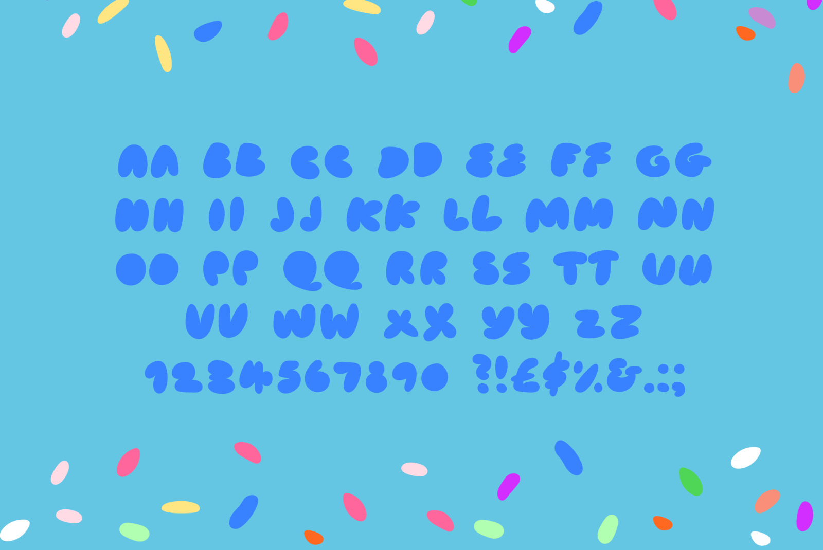 Cake Bake Font Cake Bake Font