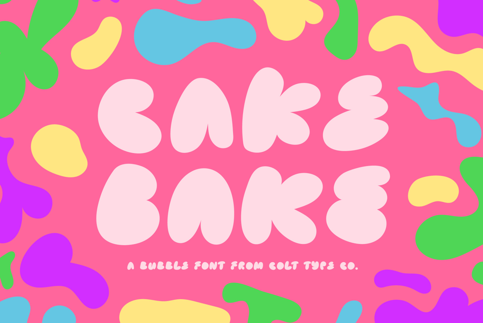 Cake Bake Font Cake Bake Font