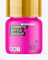 Matte Cosmetic Bottle Mockup Matte Cosmetic Bottle Mockup