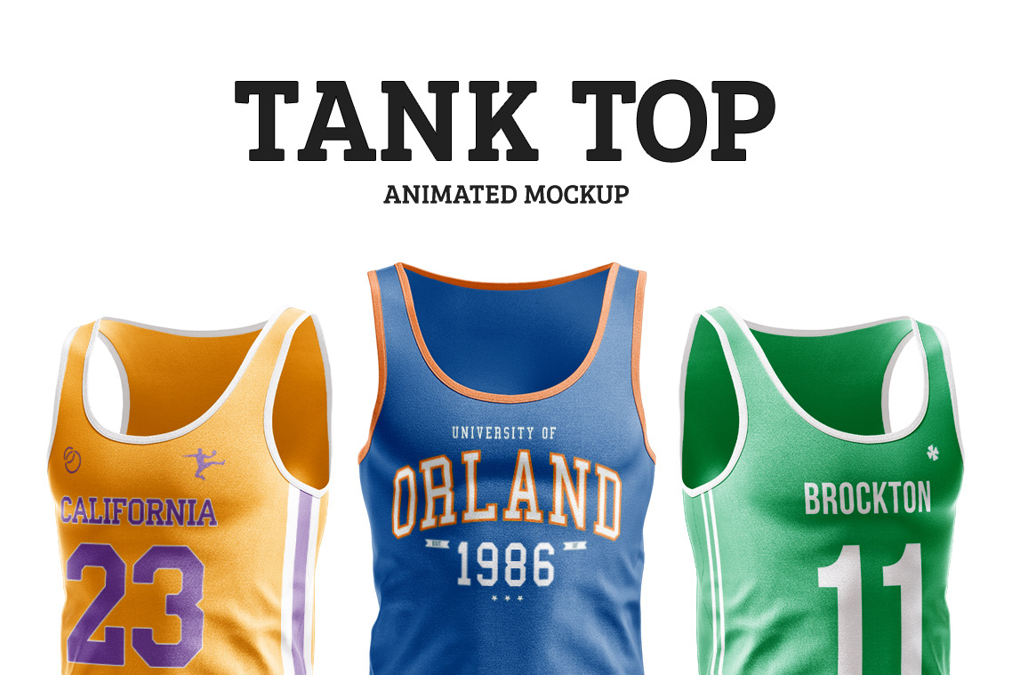 Tank Top Animated Mockup