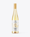 Clear Glass White Wine Bottle Mockup Clear Glass White Wine Bottle Mockup