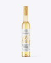 Clear Glass White Wine Bottle Mockup Clear Glass White Wine Bottle Mockup