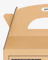 Kraft Paper Box Mockup