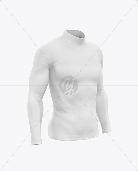 Men's Jersey Mockup - Half Side View