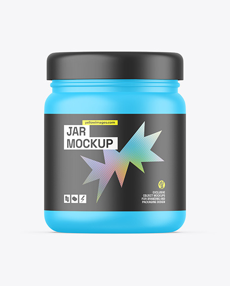 Matte Jar Mockup