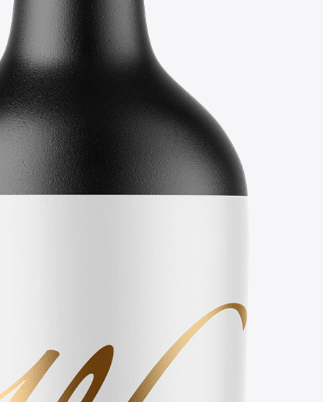 Ceramic Wine Bottle Mockup Ceramic Wine Bottle Mockup