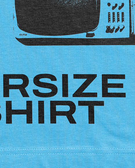 Oversize T-Shirt Mockup