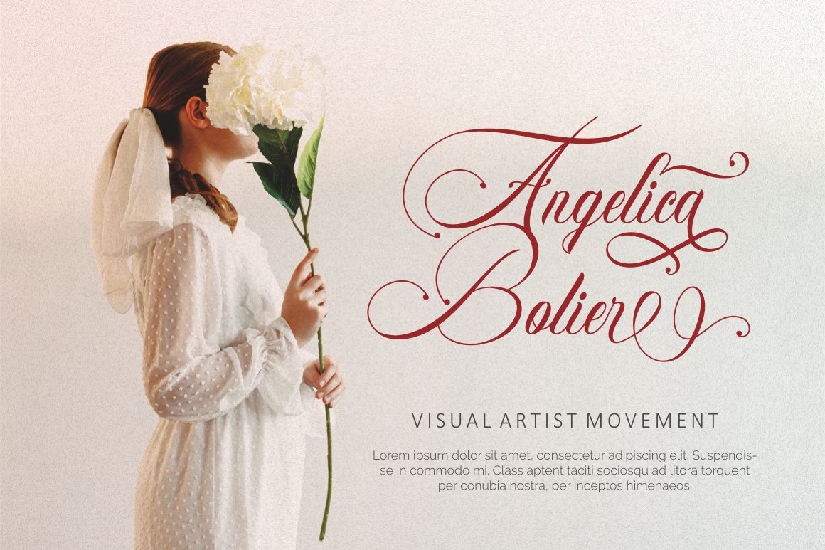 Glamorous Carpet - Luxurious Calligraphy Font Glamorous Carpet - Luxurious Calligraphy Font