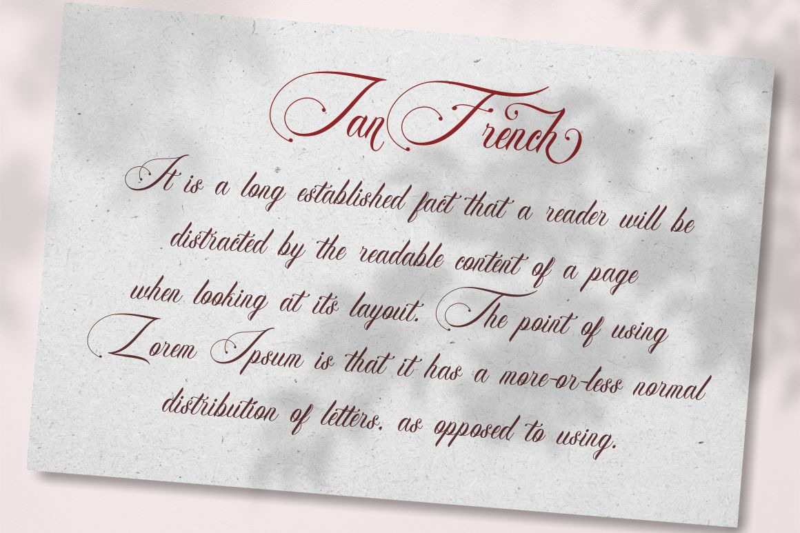 Glamorous Carpet - Luxurious Calligraphy Font Glamorous Carpet - Luxurious Calligraphy Font