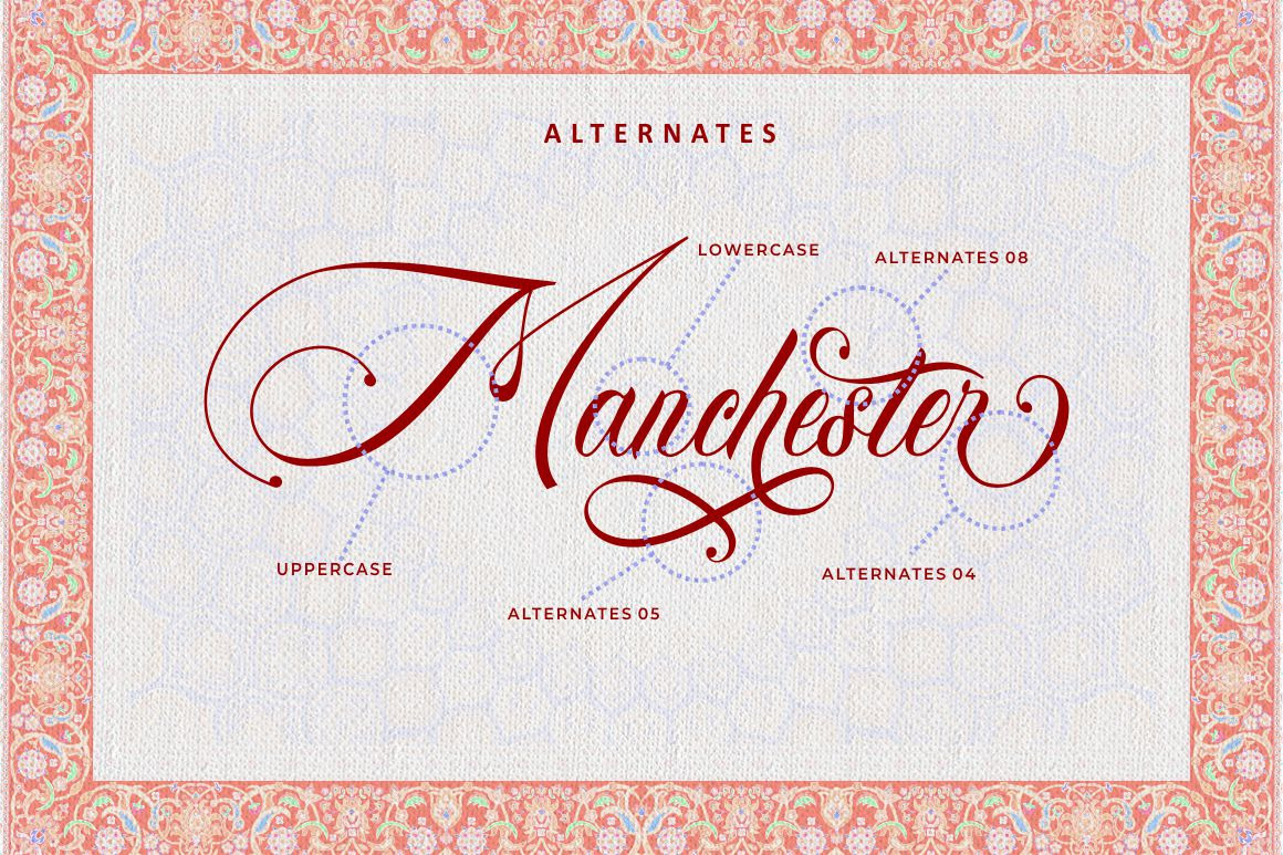 Glamorous Carpet - Luxurious Calligraphy Font Glamorous Carpet - Luxurious Calligraphy Font