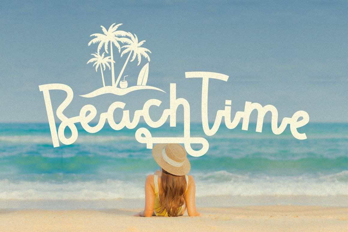 Summer Roadtrip - Retro Script Font