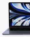 MacBook Air M2 Midnight Mockup