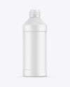 Matte Plastic Bottle Mockup