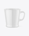 Glossy Coffee Cup Mockup