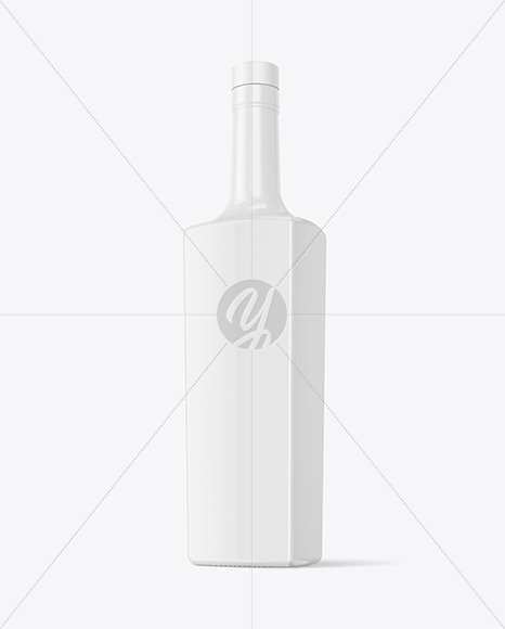 Glossy Bottle Mockup