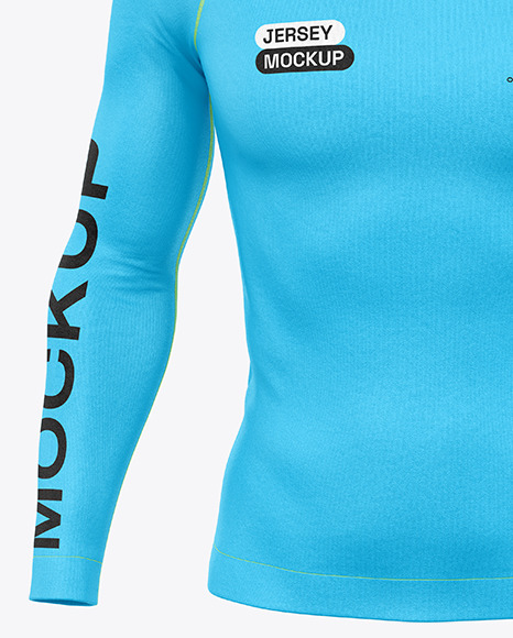 Men's Jersey Mockup - Front View