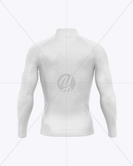 Men's Jersey Mockup - Back View