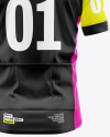 Men's Short Sleeve Cycling Jersey Mockup