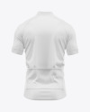 Men's Short Sleeve Cycling Jersey Mockup