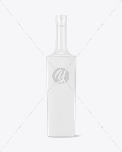 Glossy Bottle Mockup