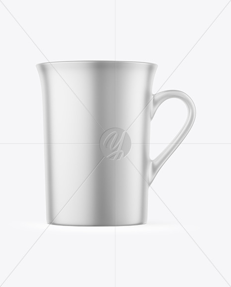 Matte Metallic Mug Mockup