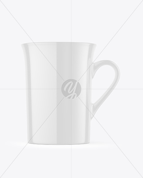 Glossy Ceramic Mug Mockup