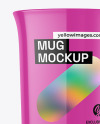 Glossy Ceramic Mug Mockup