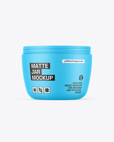 Matte Jar Mockup